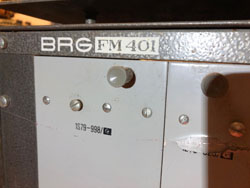BRG FM401 URH rádió adó-vevő bázisállomás/átjátszó