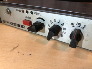 BRG GK301-T/S speciális gépkocsi kezelő egység, tűzoltóság használta