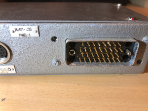 BRG GK301-T/S speciális gépkocsi kezelő egység, tűzoltóság használta