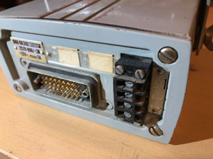 BRG GK302 szelektív hívóval ellátott gépkocsi kezelő egység