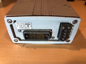 BRG GK303 beszédtitkosítóval ellátott gépkocsi kezelő egység, BM belügyminisztériumi használatra