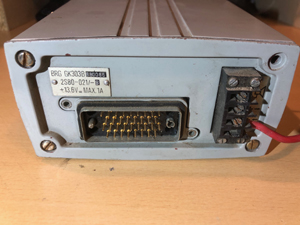 BRG GK303B D-hangú szelektív hívójel adóval ellátott gépkocsi kezelő egység, BM belügyminisztériumi használatra