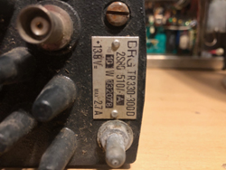 BRG tr330 szintézeres mobil URH adó-vevő készülék