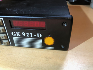 MultiCom Kft. által gyártott GK921D BM belügyminisztériumi MRKB kezelő egység